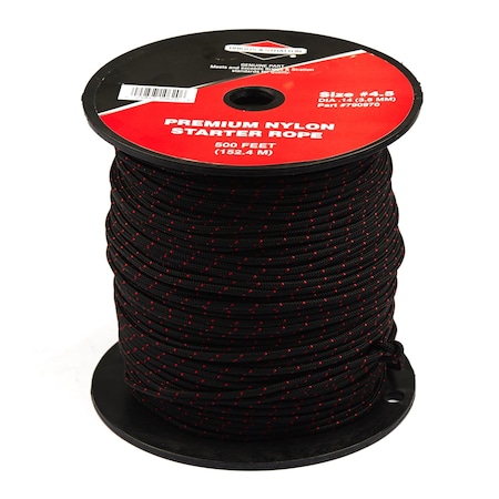 Briggs & Stratton #4-1/2 Starter Rope, 500 Ft 790970